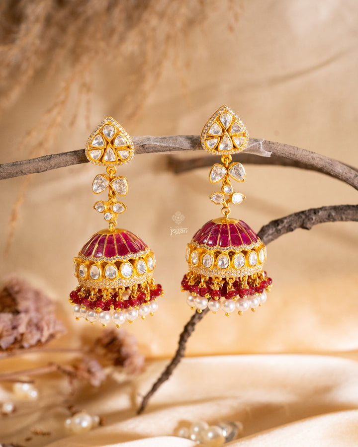 Manorama jhumkis